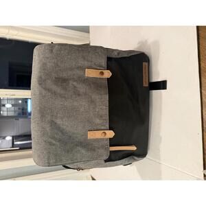 etunia Pickle Bottom Diaper Bag Backpack in the Graphite/Black